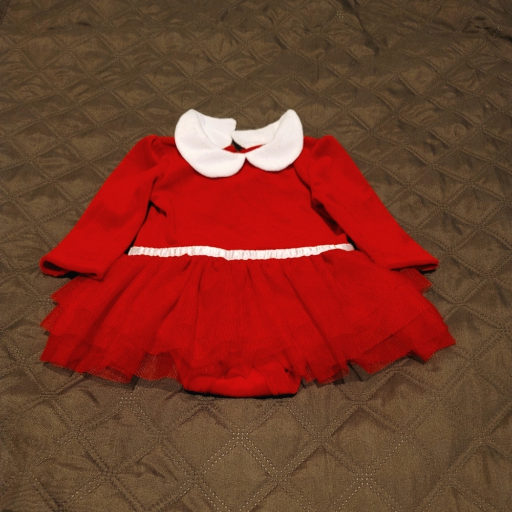 Little miss Dress Gently Worn size 3mths